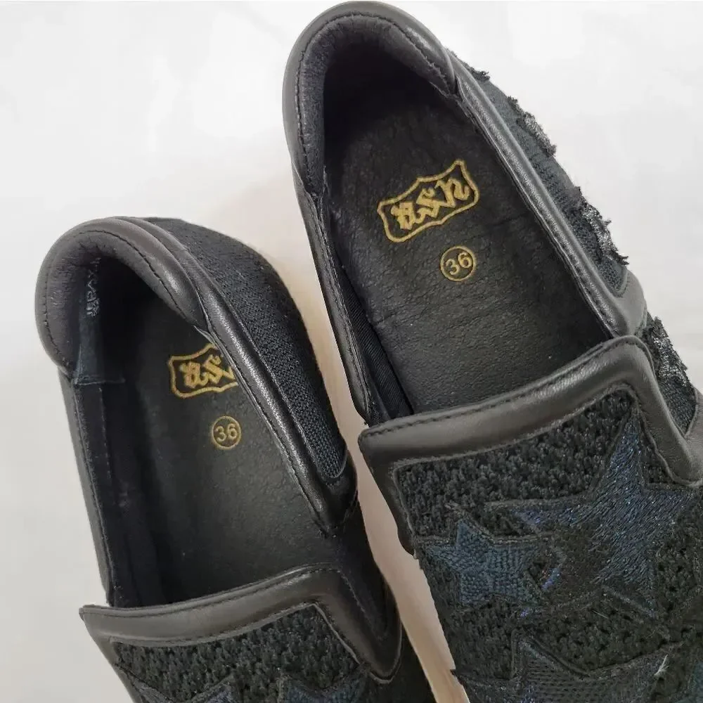Ash Jeday Star Patchwork Sneakers